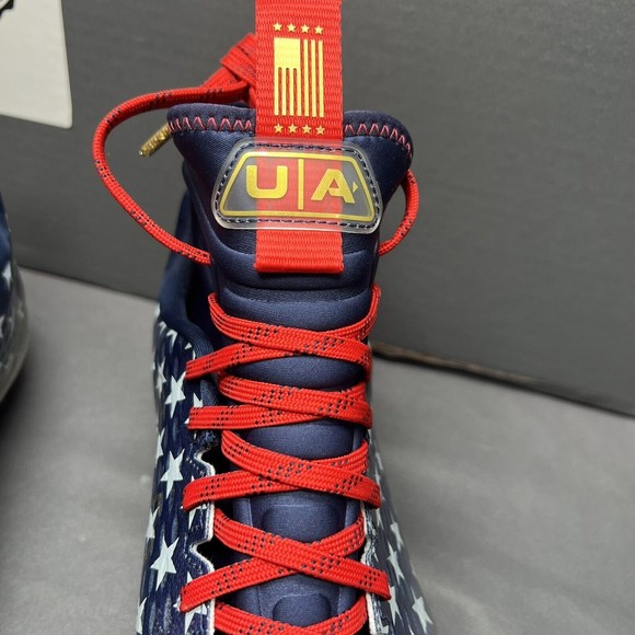 Under Armour Spotlight Lux MC LE USA Football Cleats 3025366-100 Men main image 7